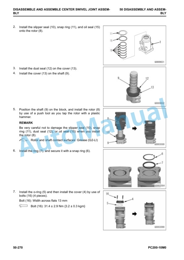 Komatsu PC200-10M0 Hydraulic Excavator Shop Manual SEN06867-03 5 Komatsu PC200-10M0 Hydraulic Excavator Shop Manual SEN06867-03 - Image 5