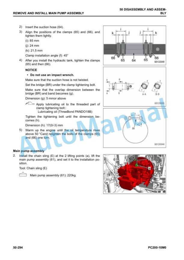 Komatsu PC200-10M0 Hydraulic Excavator Shop Manual SEN06867-06 5 Komatsu PC200-10M0 Hydraulic Excavator Shop Manual SEN06867-06 - Image 5
