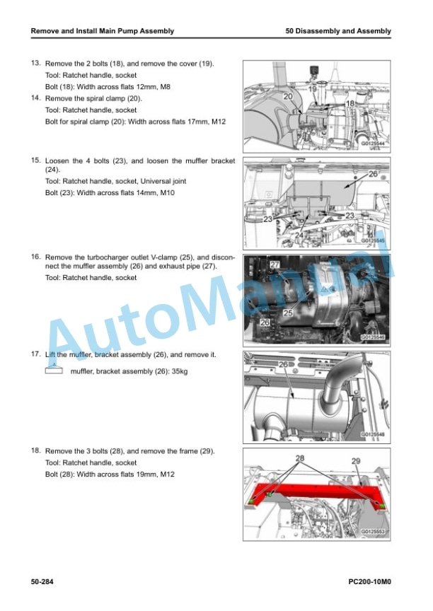 Komatsu PC200-10M0 Hydraulic Excavator Shop Manual SEN06867-08 5 Komatsu PC200-10M0 Hydraulic Excavator Shop Manual SEN06867-08 - Image 5