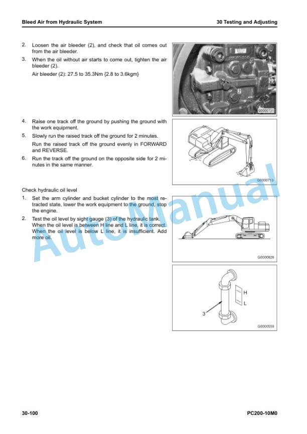 Komatsu PC200-10M0 Hydraulic Excavator Shop Manual SEN06867-10 2 Komatsu PC200-10M0 Hydraulic Excavator Shop Manual SEN06867-10 - Image 2