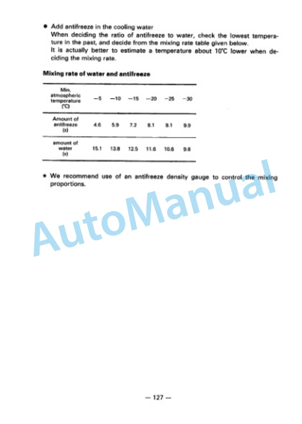 Komatsu PC200-5 Custom, PC200LC-5 Custom, PC220-5 Custom Hydraulic Excavator Operation and Maintenance Manual SEAM0205C505 4 Komatsu PC200-5 Custom, PC200LC-5 Custom, PC220-5 Custom Hydraulic Excavator Operation and Maintenance Manual SEAM0205C505 - Image 4