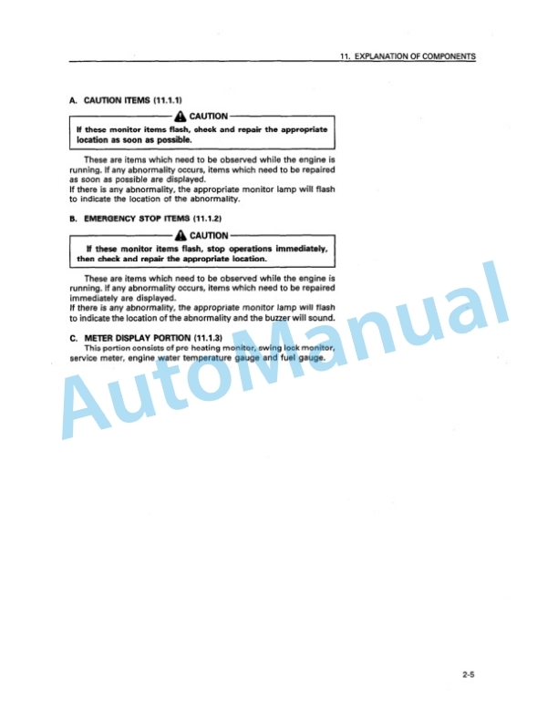 Komatsu PC200-6 Hydraulic Excavator Operation and Maintenance Manual SEAM016301 2 Komatsu PC200-6 Hydraulic Excavator Operation and Maintenance Manual SEAM016301 - Image 2