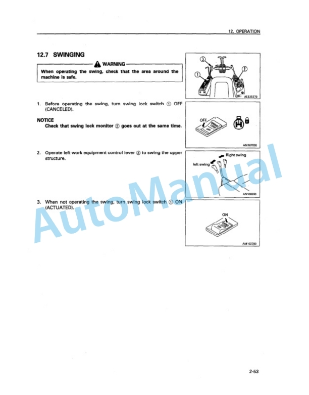 Komatsu PC200-6 Hydraulic Excavator Operation and Maintenance Manual SEAM016301 3 Komatsu PC200-6 Hydraulic Excavator Operation and Maintenance Manual SEAM016301 - Image 3