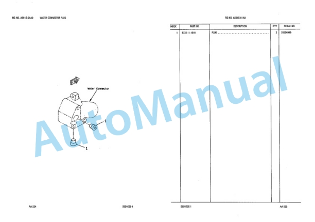 Komatsu PC200-6 Parts Manual LEPBP20601 2 Komatsu PC200-6 Parts Manual LEPBP20601-2