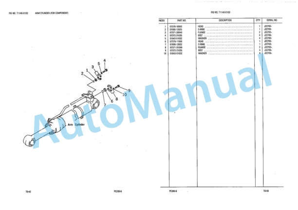 Komatsu PC200-6 Parts Manual LEPBP20601 5 Komatsu PC200-6 Parts Manual LEPBP20601-5