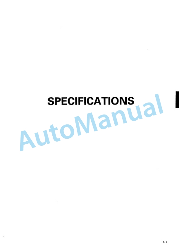 Komatsu PC200-6, PC200LC-6, PC210-6 Mighty, PC210LC-6 Mighty, PC220-6, PC220LC-6, PC230-6 Mighty, PC230LC-6 Mighty Hydraulic Excavator Operation and Maintenance Manual SEAM002410T 5 Komatsu PC200-6, PC200LC-6, PC210-6 Mighty, PC210LC-6 Mighty, PC220-6, PC220LC-6, PC230-6 Mighty, PC230LC-6 Mighty Hydraulic Excavator Operation and Maintenance Manual SEAM002410T - Image 5