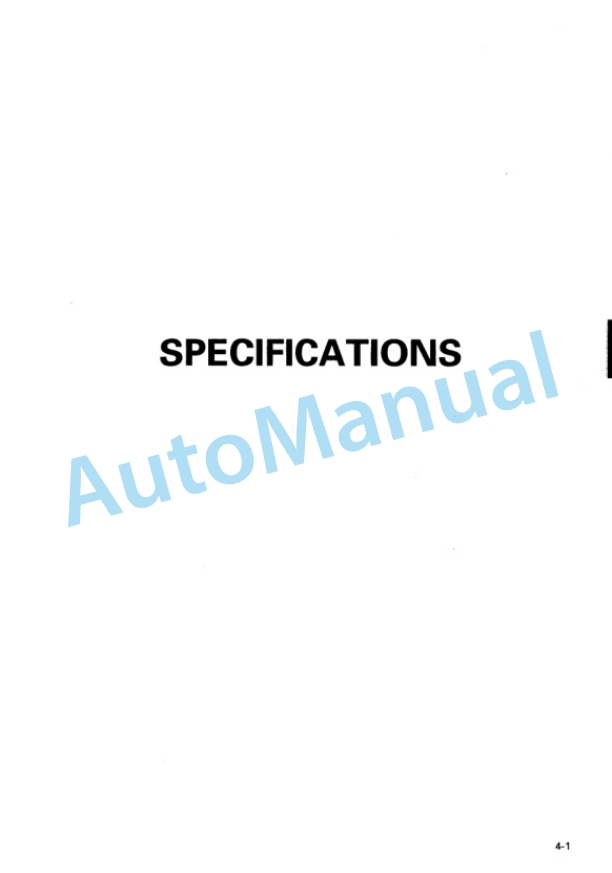 Komatsu PC200-6, PC200LC-6, PC210-6 Mighty, PC210LC-6 Mighty, PC220-6, PC220LC-6, PC230-6 Mighty, PC230LC-6 Mighty Hydraulic Excavator Operation and Maintenance Manual SEAM023800P 5 Komatsu PC200-6, PC200LC-6, PC210-6 Mighty, PC210LC-6 Mighty, PC220-6, PC220LC-6, PC230-6 Mighty, PC230LC-6 Mighty Hydraulic Excavator Operation and Maintenance Manual SEAM023800P - Image 5