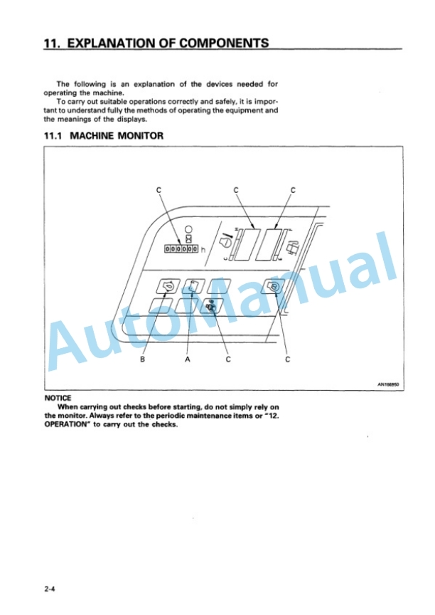 Komatsu PC200-6, PC200LC-6, PC220-6, PC220LC-6 Excel Hydraulic Excavator Operation and Maintenance Manual SEAM023900P 2 Komatsu PC200-6, PC200LC-6, PC220-6, PC220LC-6 Excel Hydraulic Excavator Operation and Maintenance Manual SEAM023900P - Image 2