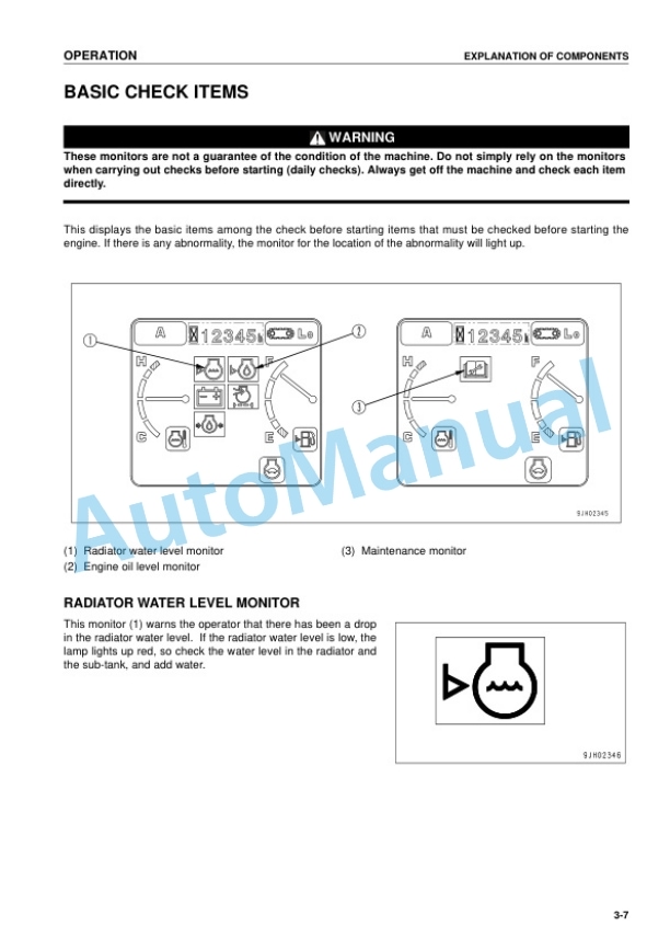 Komatsu PC200-7, PC200LC-7, PC200-7B, PC200LC-7B, PC220-7, PC220LC-7 Galeo Hydraulic Excavator Operation and Maintenance Manual SEAM041000T 2 Komatsu PC200-7, PC200LC-7, PC200-7B, PC200LC-7B, PC220-7, PC220LC-7 Galeo Hydraulic Excavator Operation and Maintenance Manual SEAM041000T - Image 2