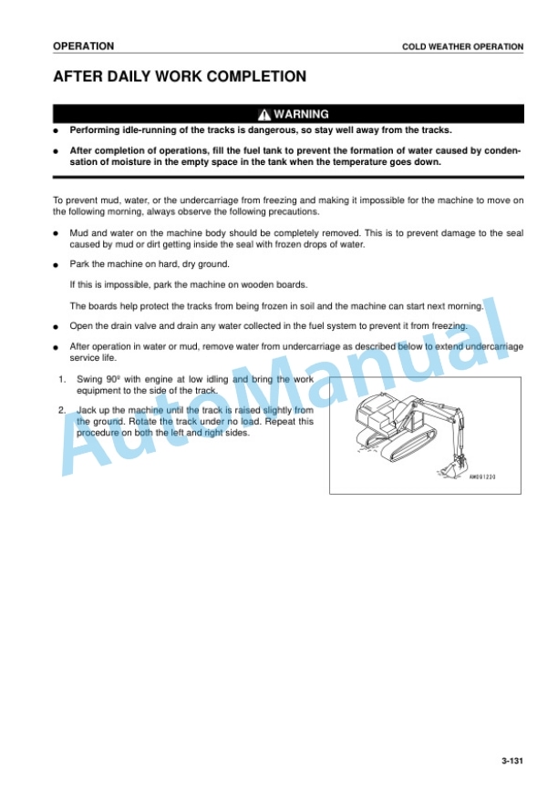 Komatsu PC200-7, PC200LC-7, PC200-7B, PC200LC-7B, PC220-7, PC220LC-7 Galeo Hydraulic Excavator Operation and Maintenance Manual SEAM041000T 4 Komatsu PC200-7, PC200LC-7, PC200-7B, PC200LC-7B, PC220-7, PC220LC-7 Galeo Hydraulic Excavator Operation and Maintenance Manual SEAM041000T - Image 4