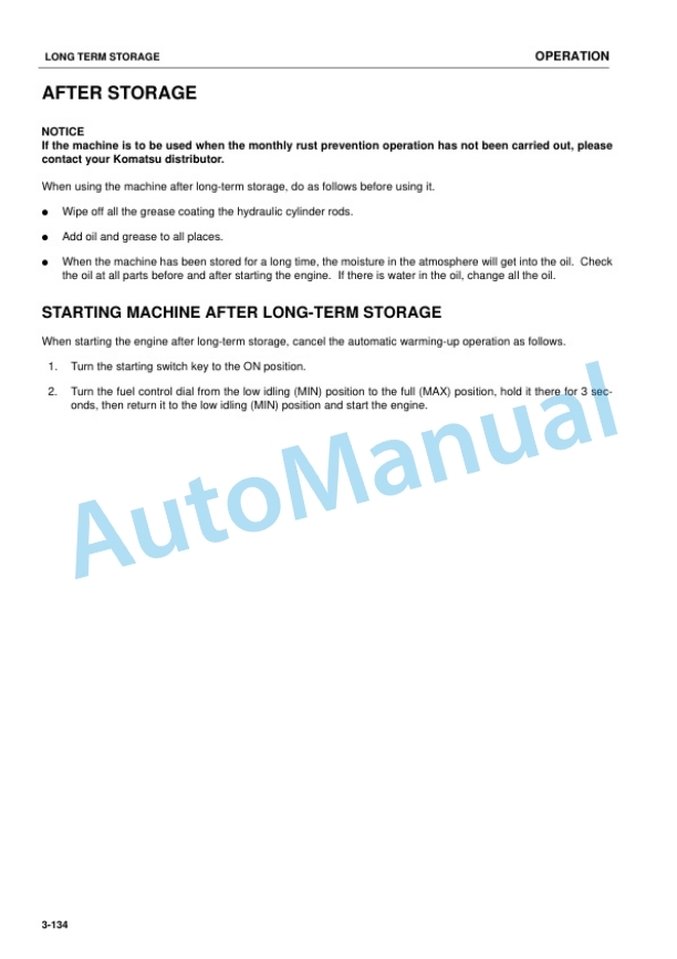 Komatsu PC200-7, PC200LC-7, PC210-7, PC210LC-7, PC220-7, PC220LC-7 Galeo Hydraulic Excavator Operation and Maintenance Manual YEAM200600 4 Komatsu PC200-7, PC200LC-7, PC210-7, PC210LC-7, PC220-7, PC220LC-7 Galeo Hydraulic Excavator Operation and Maintenance Manual YEAM200600 - Image 4