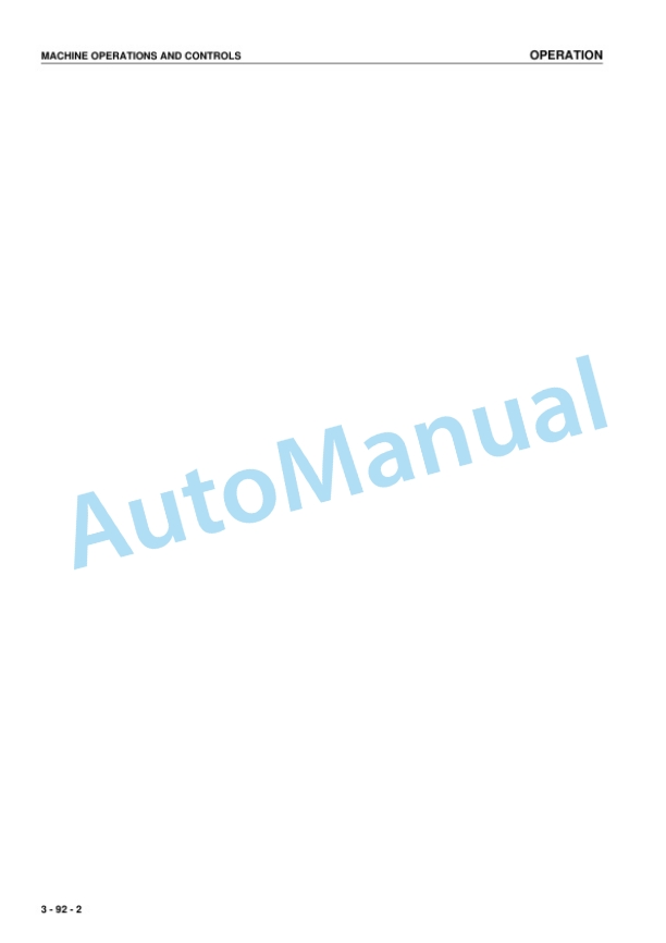 Komatsu PC200-7, PC200LC-7, PC220-7, PC220LC-7 Hydraulic Excavator Operation and Maintenance Manual PEN00014-04 3 Komatsu PC200-7, PC200LC-7, PC220-7, PC220LC-7 Hydraulic Excavator Operation and Maintenance Manual PEN00014-04 - Image 3