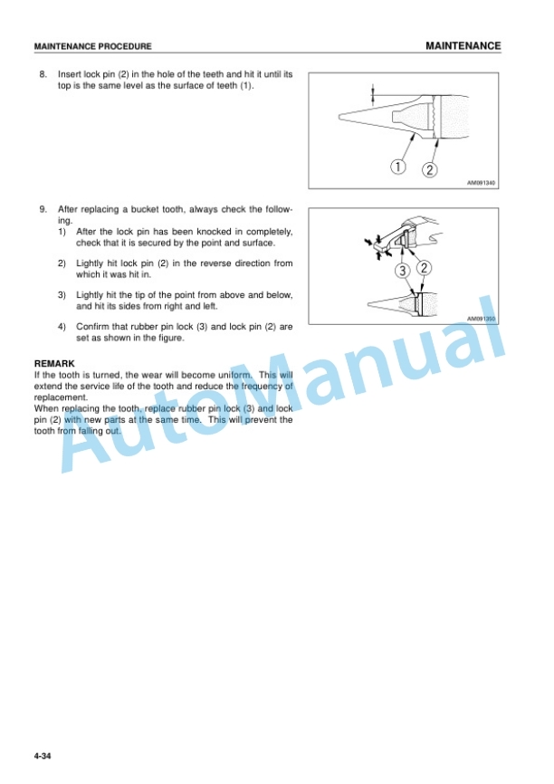 Komatsu PC200-7, PC200LC-7, PC220-7, PC220LC-7 Hydraulic Excavator Operation and Maintenance Manual PEN00014-04 4 Komatsu PC200-7, PC200LC-7, PC220-7, PC220LC-7 Hydraulic Excavator Operation and Maintenance Manual PEN00014-04 - Image 4