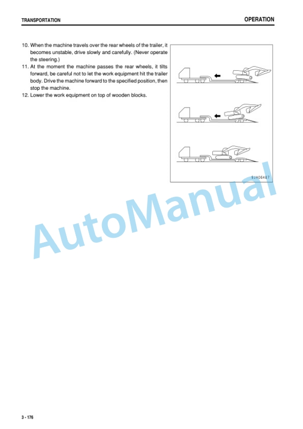 Komatsu PC200-8, PC200LC-8 Hydraulic Excavator Operation and Maintenance Manual TEN00205-00-4