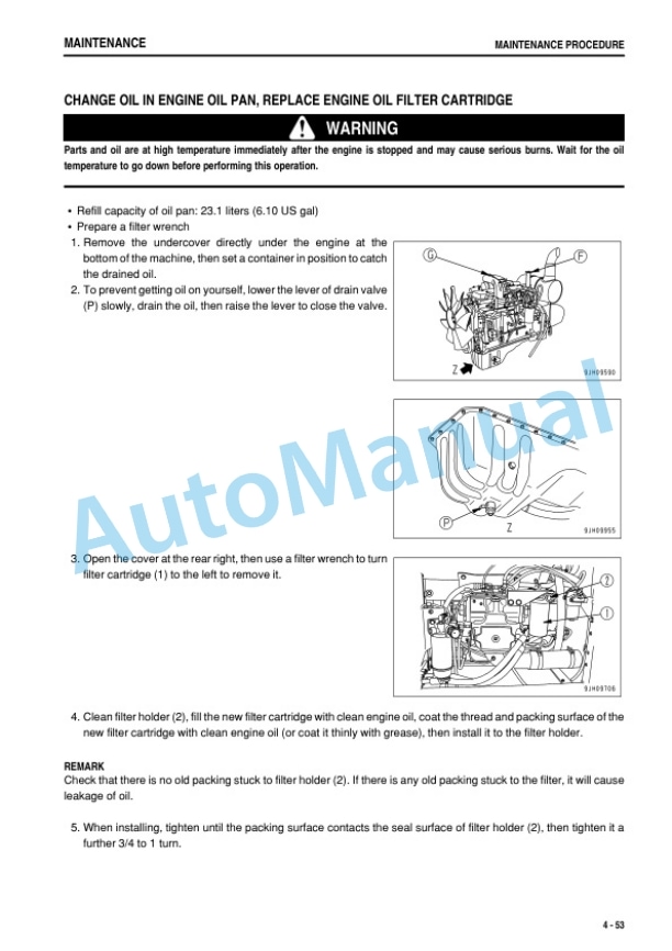 Komatsu PC200-8, PC200LC-8, PC220-8, PC220LC-8 Galeo Hydraulic Excavator Operation and Maintenance Manual PEN00108-06 5 Komatsu PC200-8, PC200LC-8, PC220-8, PC220LC-8 Galeo Hydraulic Excavator Operation and Maintenance Manual PEN00108-06 - Image 5