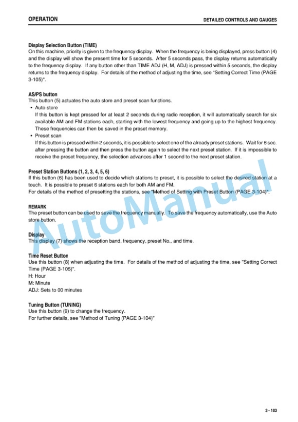 Komatsu PC200-8, PC200LC-8, PC220-8, PC220LC-8 Hydraulic Excavator Operation and Maintenance Manual TEN00206-04 3 Komatsu PC200-8, PC200LC-8, PC220-8, PC220LC-8 Hydraulic Excavator Operation and Maintenance Manual TEN00206-04 - Image 3