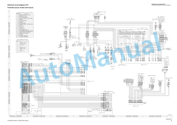 Komatsu PC200-8E0, PC200-8E0 Hybrid, PC200LC-8E0, PC200LC-8E0 Hybrid Hydraulic Excavator Shop Manual SEN05266-01 4 Komatsu PC200-8E0, PC200-8E0 Hybrid, PC200LC-8E0, PC200LC-8E0 Hybrid Hydraulic Excavator Shop Manual SEN05266-01 - Image 4