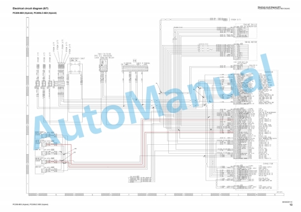 Komatsu PC200-8E0, PC200-8E0 Hybrid, PC200LC-8E0, PC200LC-8E0 Hybrid Hydraulic Excavator Shop Manual SEN05266-01 5 Komatsu PC200-8E0, PC200-8E0 Hybrid, PC200LC-8E0, PC200LC-8E0 Hybrid Hydraulic Excavator Shop Manual SEN05266-01 - Image 5