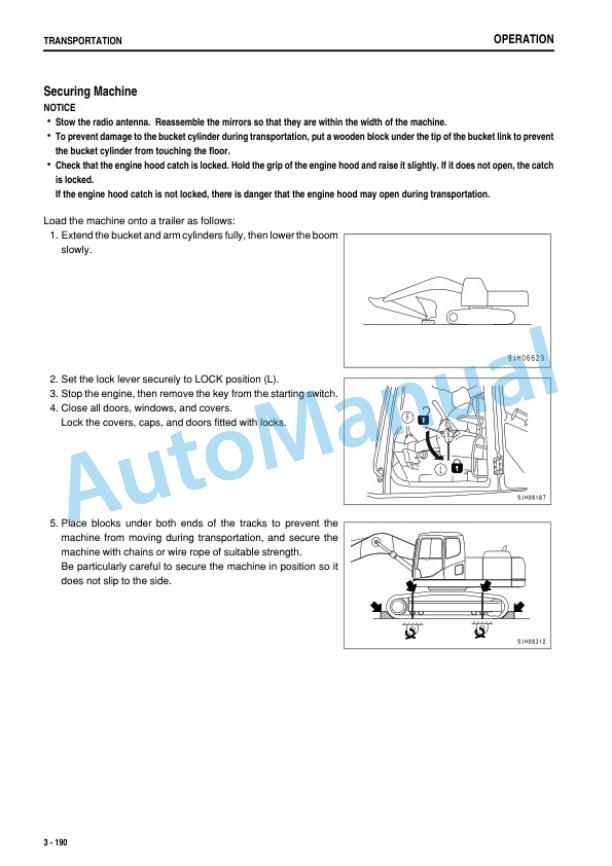 Komatsu PC200-8M0, PC200LC-8M0 For Kal Spec Hydraulic Excavator Operation and Maintenance Manual TEN00740C0-02 4 Komatsu PC200-8M0, PC200LC-8M0 For Kal Spec Hydraulic Excavator Operation and Maintenance Manual TEN00740C0-02 - Image 4