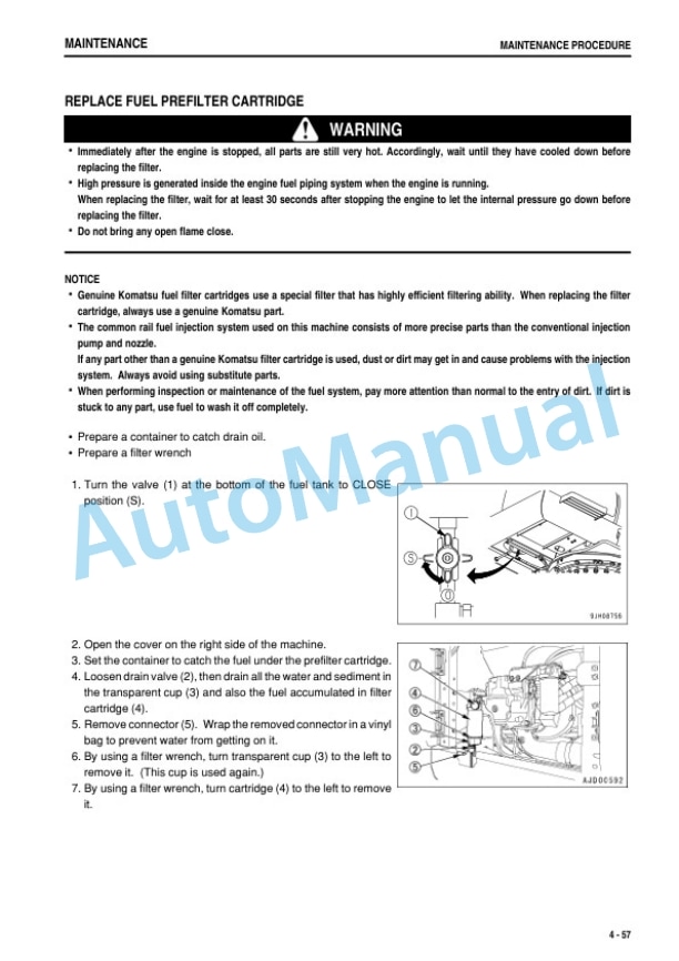 Komatsu PC200-8M0, PC200LC-8M0 For Kal Spec Hydraulic Excavator Operation and Maintenance Manual TEN00740C0-02 5 Komatsu PC200-8M0, PC200LC-8M0 For Kal Spec Hydraulic Excavator Operation and Maintenance Manual TEN00740C0-02 - Image 5