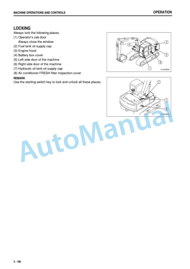 Komatsu PC200-8M0, PC200LC-8M0 Hydraulic Excavator Operation and Maintenance Manual PEN00618-00 4 Komatsu PC200-8M0, PC200LC-8M0 Hydraulic Excavator Operation and Maintenance Manual PEN00618-00 - Image 4