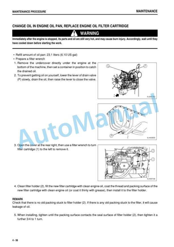 Komatsu PC200-8M0, PC200LC-8M0, PC220-8M0, PC220LC-8M0 Hydraulic Excavator Operation and Maintenance Manual PEN00959-00 5 Komatsu PC200-8M0, PC200LC-8M0, PC220-8M0, PC220LC-8M0 Hydraulic Excavator Operation and Maintenance Manual PEN00959-00 - Image 5