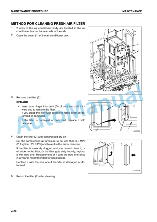 Komatsu PC2000-11 Hydraulic Excavator Operation and Maintenance Manual TEN00826-08 5 Komatsu PC2000-11 Hydraulic Excavator Operation and Maintenance Manual TEN00826-08 - Image 5