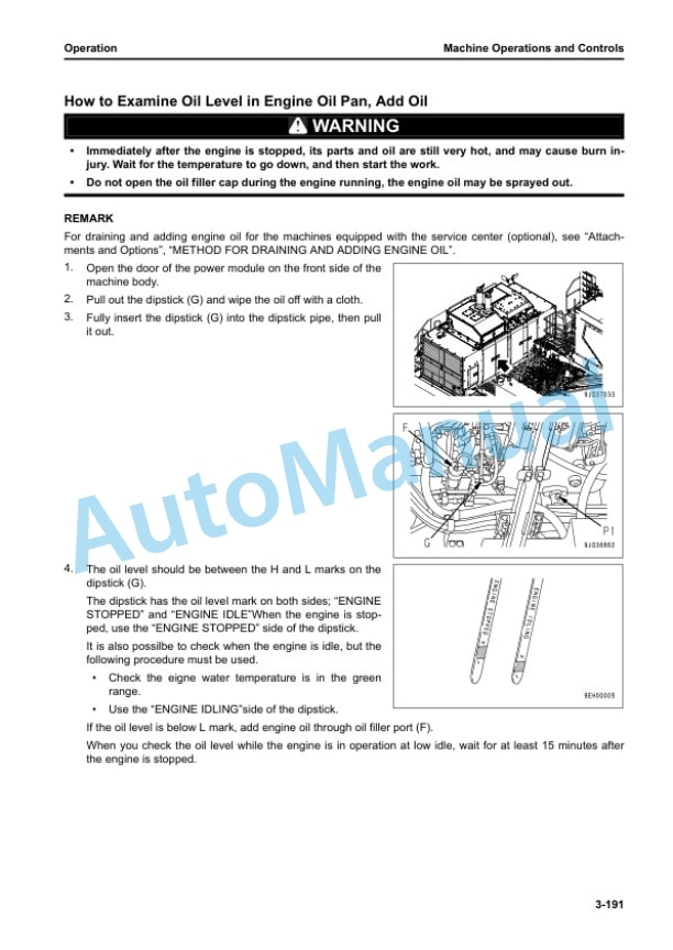 Komatsu PC2000-11 Hydraulic Excavator Operation and Maintenance Manual TEN01150-00 3 Komatsu PC2000-11 Hydraulic Excavator Operation and Maintenance Manual TEN01150-00 - Image 3