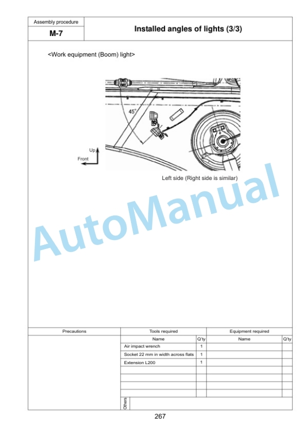 Komatsu PC2000-11, PC2000-11E0 Hydraulic Excavator Field Assembly Manual GEN00224-03 5 Komatsu PC2000-11, PC2000-11E0 Hydraulic Excavator Field Assembly Manual GEN00224-03 - Image 5