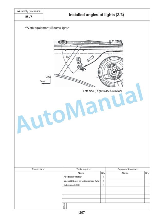 Komatsu PC2000-11, PC2000-11E0 Hydraulic Excavator Field Assembly Manual GEN00273-00 5 Komatsu PC2000-11, PC2000-11E0 Hydraulic Excavator Field Assembly Manual GEN00273-00 - Image 5