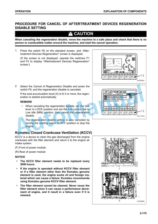 Komatsu PC2000-11E0 Hydraulic Excavator Operation and Maintenance Manual EENAM04020 3 Komatsu PC2000-11E0 Hydraulic Excavator Operation and Maintenance Manual EENAM04020 - Image 3