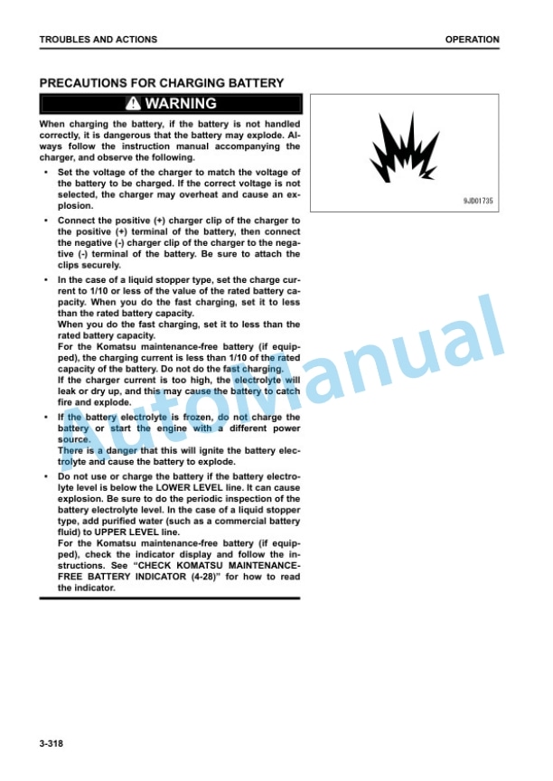 Komatsu PC2000-11R Hydraulic Excavator Operation and Maintenance Manual PEN01462-07 4 Komatsu PC2000-11R Hydraulic Excavator Operation and Maintenance Manual PEN01462-07 - Image 4