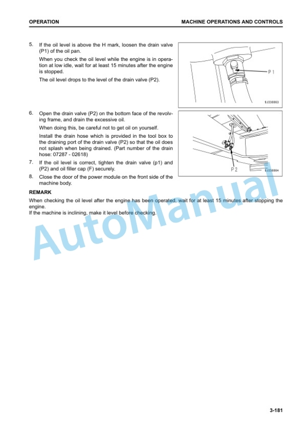 Komatsu PC2000-11R Hydraulic Excavator Operation and Maintenance Manual PEN01725-04 3 Komatsu PC2000-11R Hydraulic Excavator Operation and Maintenance Manual PEN01725-04 - Image 3