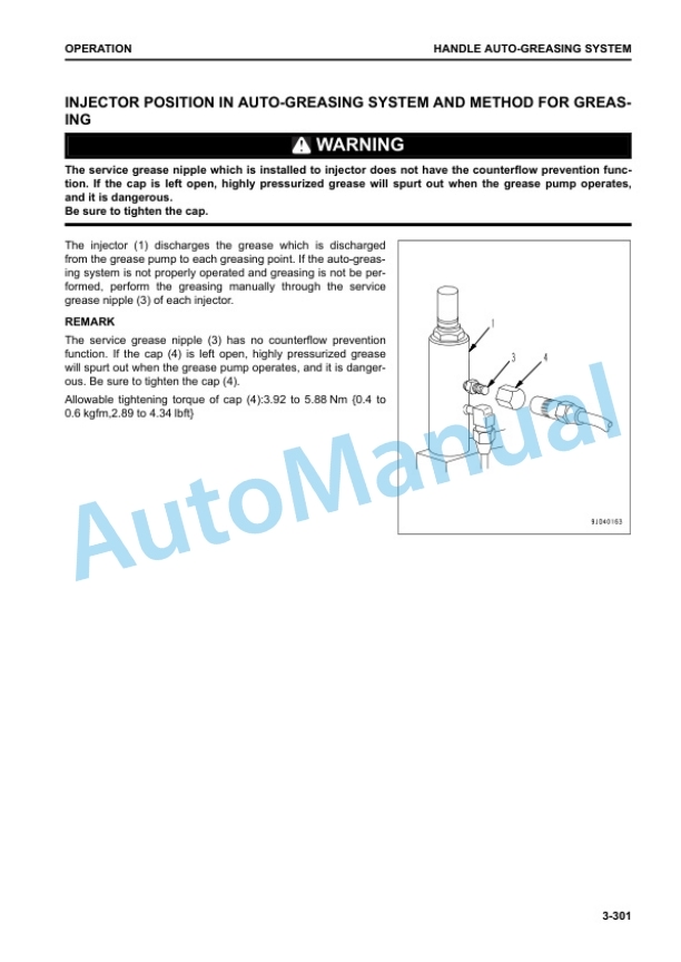 Komatsu PC2000-11R Hydraulic Excavator Operation and Maintenance Manual PEN01725-04 4 Komatsu PC2000-11R Hydraulic Excavator Operation and Maintenance Manual PEN01725-04 - Image 4