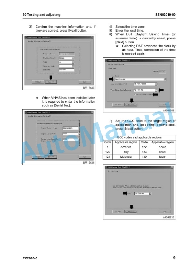Komatsu PC2000-8 Galeo Hydraulic Excavator Shop Manual SEN01607-06 3 Komatsu PC2000-8 Galeo Hydraulic Excavator Shop Manual SEN01607-06 - Image 3