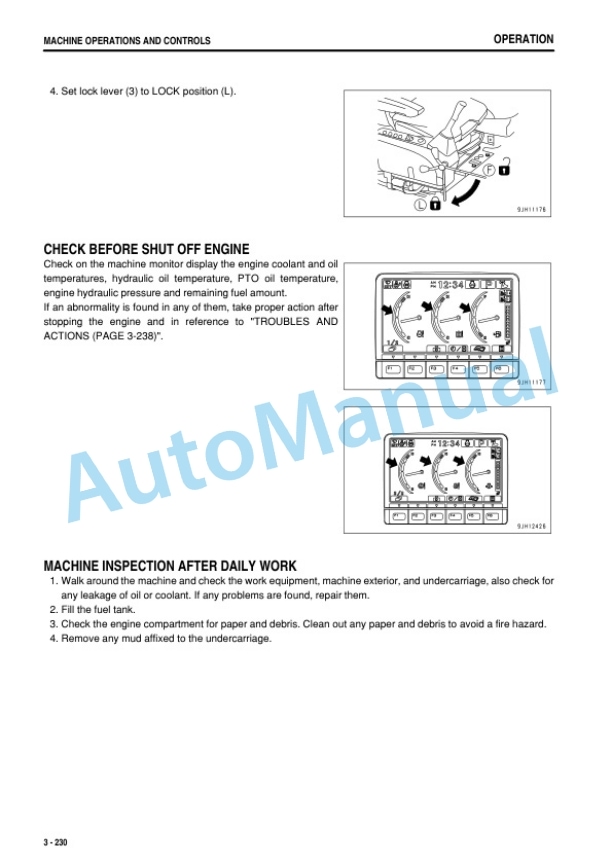 Komatsu PC2000-8 Hydraulic Excavator Operation and Maintenance Manual TEN00133-05 4 Komatsu PC2000-8 Hydraulic Excavator Operation and Maintenance Manual TEN00133-05 - Image 4