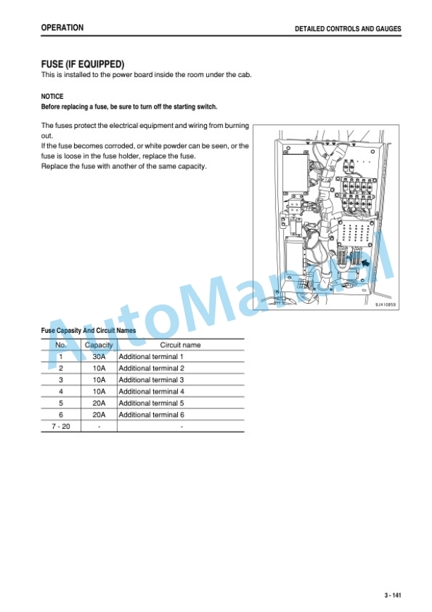 Komatsu PC2000-8 Hydraulic Excavator Operation and Maintenance Manual TEN00236-03 3 Komatsu PC2000-8 Hydraulic Excavator Operation and Maintenance Manual TEN00236-03 - Image 3