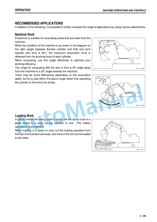 Komatsu PC2000-8 Hydraulic Excavator Operation and Maintenance Manual TEN00365-01 4 Komatsu PC2000-8 Hydraulic Excavator Operation and Maintenance Manual TEN00365-01 - Image 4