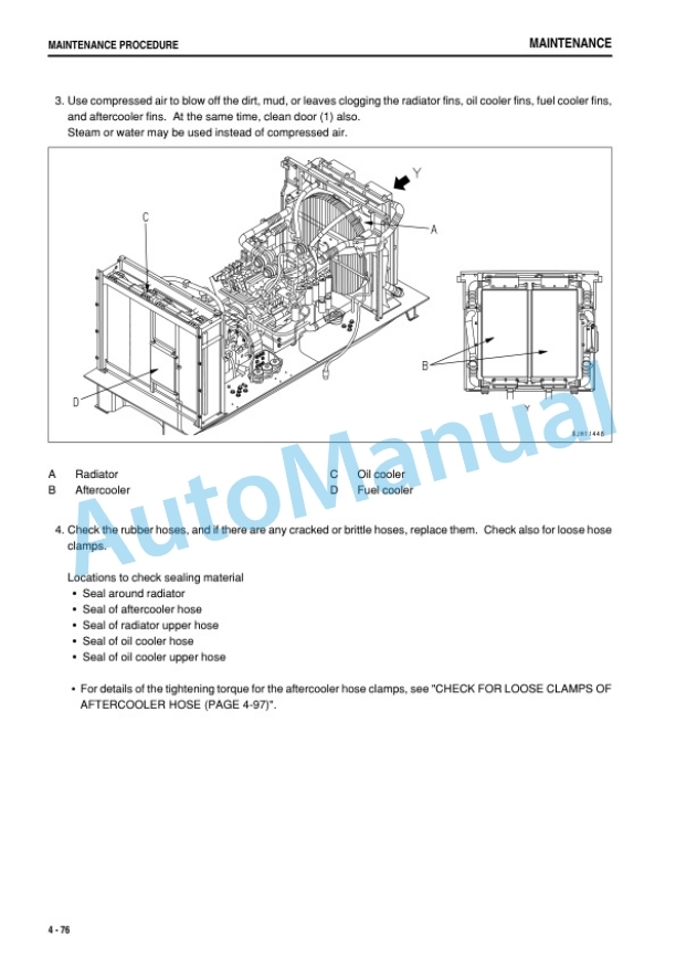 Komatsu PC2000-8 Hydraulic Excavator Operation and Maintenance Manual TEN00365-01 5 Komatsu PC2000-8 Hydraulic Excavator Operation and Maintenance Manual TEN00365-01 - Image 5