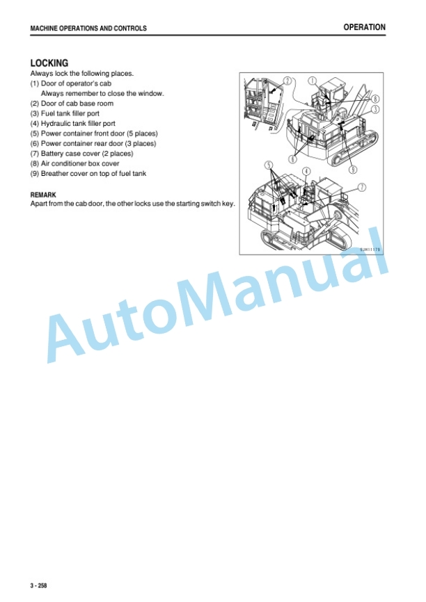 Komatsu PC2000-8 Hydraulic Excavator Operation and Maintenance Manual TEN00430-06 4 Komatsu PC2000-8 Hydraulic Excavator Operation and Maintenance Manual TEN00430-06 - Image 4