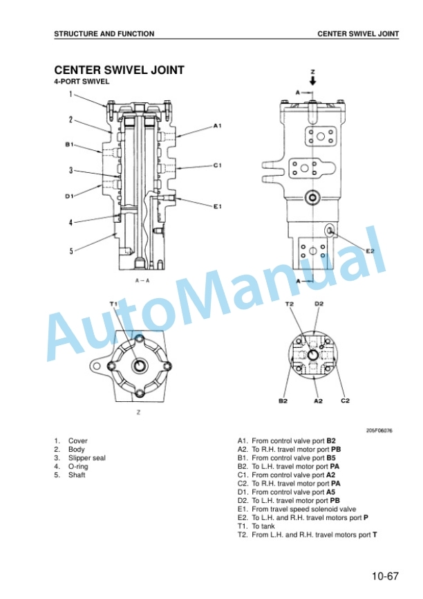 Komatsu PC200EN-6K, PC200EL-6K Hydraulic Excavator Shop Manual UEBM000301 2 Komatsu PC200EN-6K, PC200EL-6K Hydraulic Excavator Shop Manual UEBM000301 - Image 2