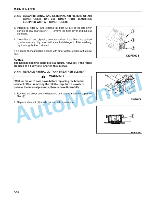 Komatsu PC200Z-6LE Hydraulic Excavator Operation and Maintenance Manual CEAM001800 5 Komatsu PC200Z-6LE Hydraulic Excavator Operation and Maintenance Manual CEAM001800 - Image 5