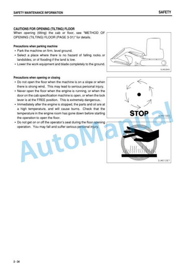 Komatsu PC20MR-2 Galeo Hydraulic Excavator Operation and Maintenance Manual TEN00101-02 2 Komatsu PC20MR-2 Galeo Hydraulic Excavator Operation and Maintenance Manual TEN00101-02 - Image 2