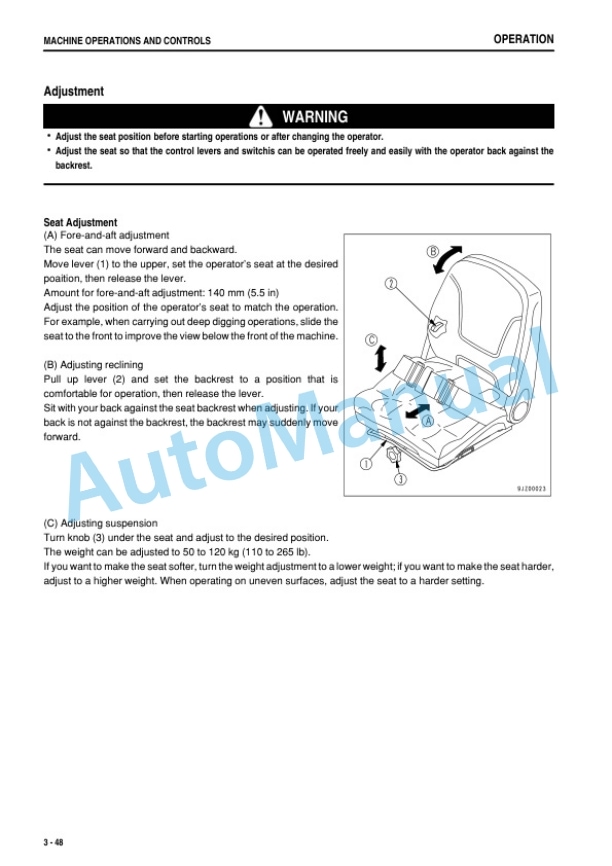 Komatsu PC20MR-3 Hydraulic Excavator Operation and Maintenance Manual TEN00414-00 3 Komatsu PC20MR-3 Hydraulic Excavator Operation and Maintenance Manual TEN00414-00 - Image 3