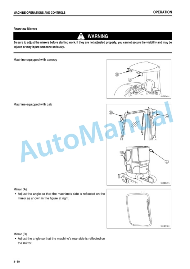 Komatsu PC20MR-3 Hydraulic Excavator Operation and Maintenance Manual TEN00707-02 3 Komatsu PC20MR-3 Hydraulic Excavator Operation and Maintenance Manual TEN00707-02 - Image 3
