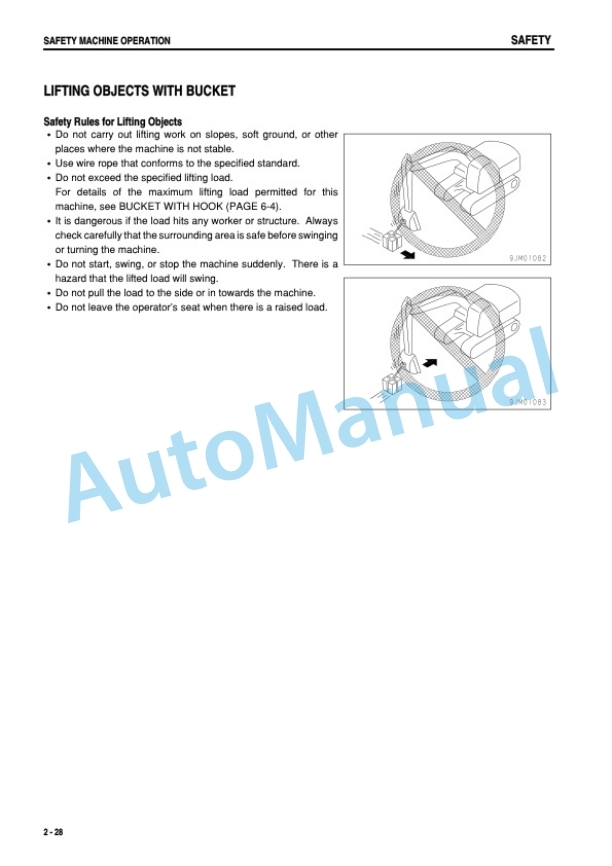 Komatsu PC20MRX-1 Hydraulic Excavator Operation and Maintenance Manual SEAM035202T 2 Komatsu PC20MRX-1 Hydraulic Excavator Operation and Maintenance Manual SEAM035202T - Image 2