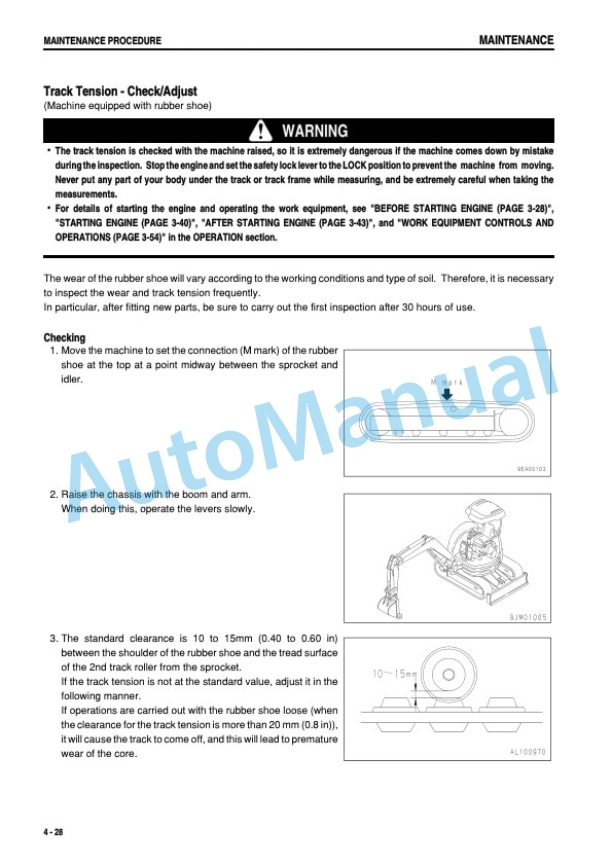 Komatsu PC20MRX-1 Hydraulic Excavator Operation and Maintenance Manual SEAM035202T 5 Komatsu PC20MRX-1 Hydraulic Excavator Operation and Maintenance Manual SEAM035202T - Image 5