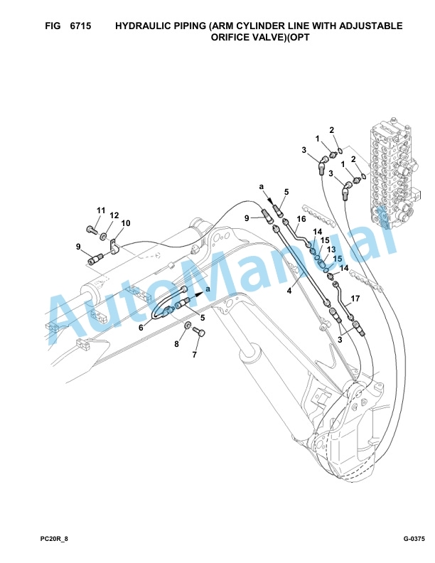 Komatsu PC20R-8 Hydraulic Excavator Parts Manual F30001-up 5 Komatsu PC20R-8 Hydraulic Excavator Parts Manual F30001-up-5