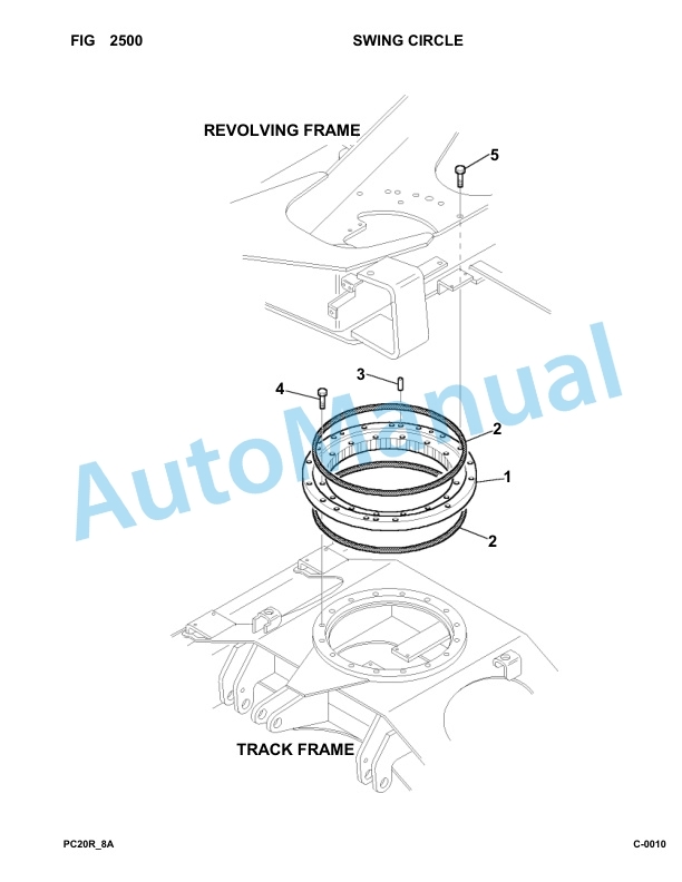 Komatsu PC20R-8 Hydraulic Excavator Parts Manual F30791-up 2 Komatsu PC20R-8 Hydraulic Excavator Parts Manual F30791-up-2