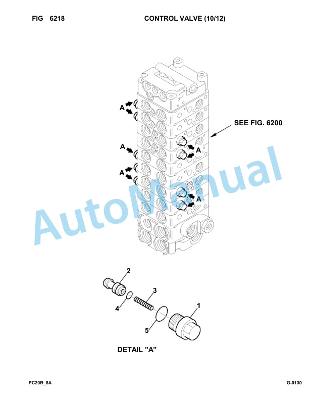 Komatsu PC20R-8 Hydraulic Excavator Parts Manual F30791-up 4 Komatsu PC20R-8 Hydraulic Excavator Parts Manual F30791-up-4